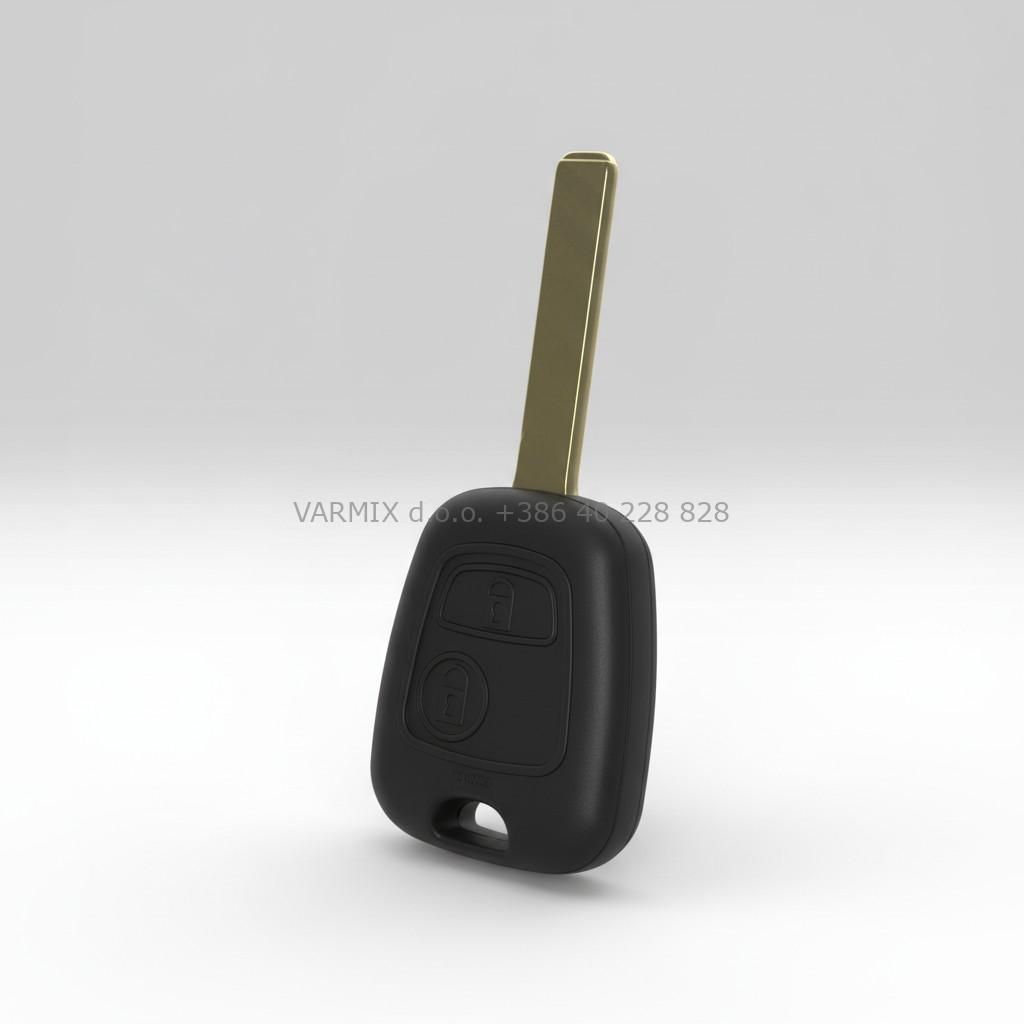 Ohišje za ključ Citroen CIS03 - slika 2